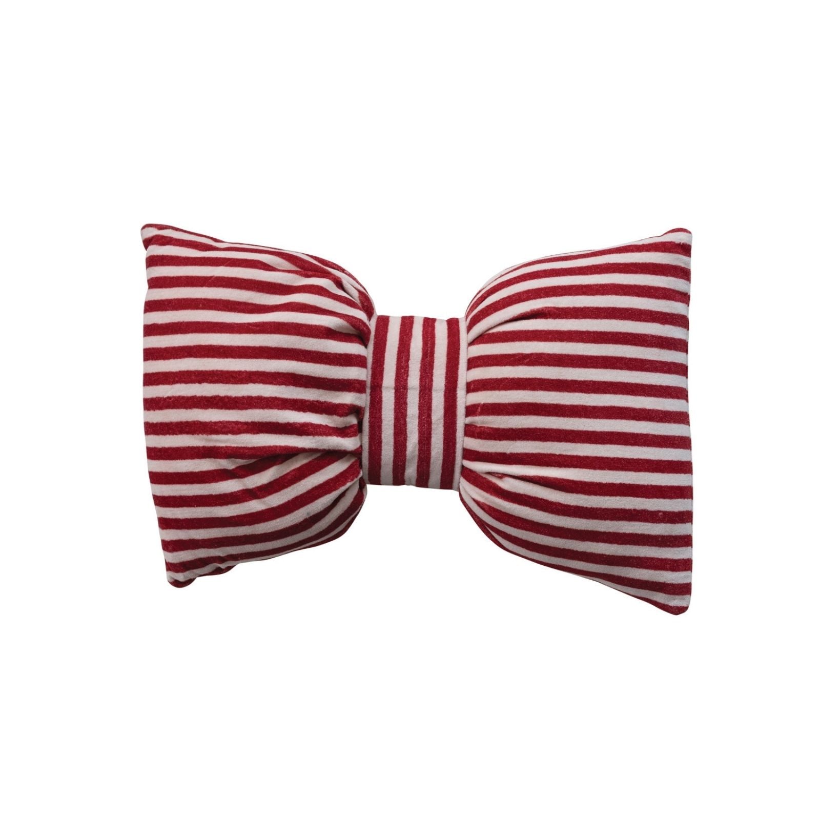 Cotton Velvet Bow Shaped Pillow