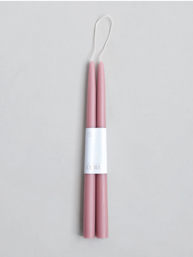 Pair of 12" Taper Candles