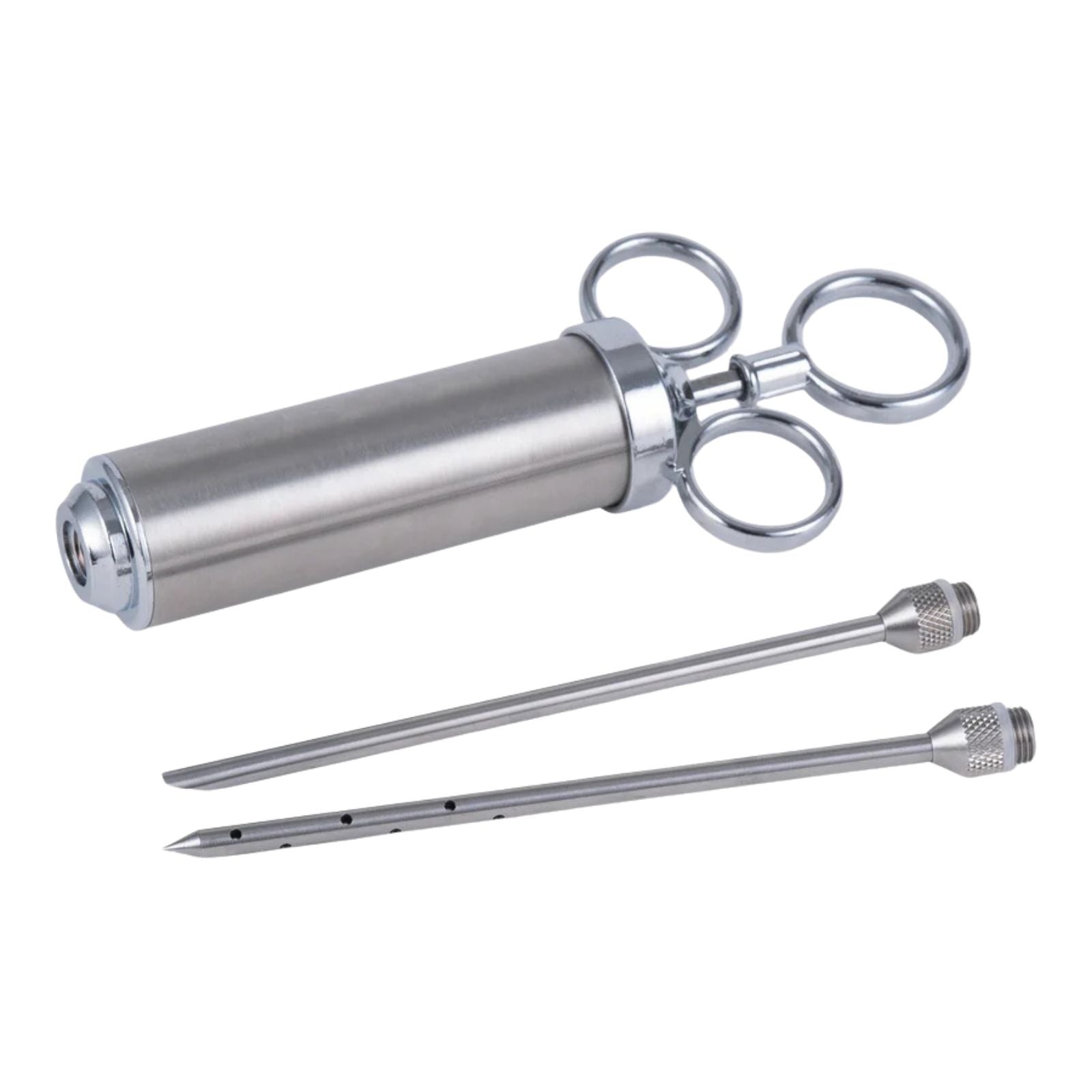 Stainless Steel Marinade Injector with 2 Tips