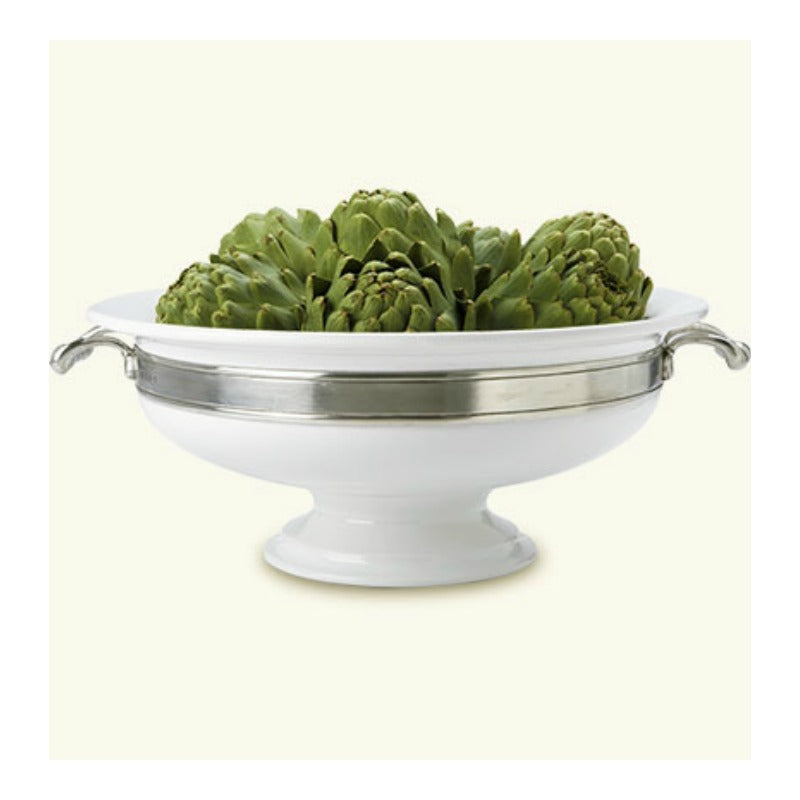Convivio Round Centerpiece with Handles