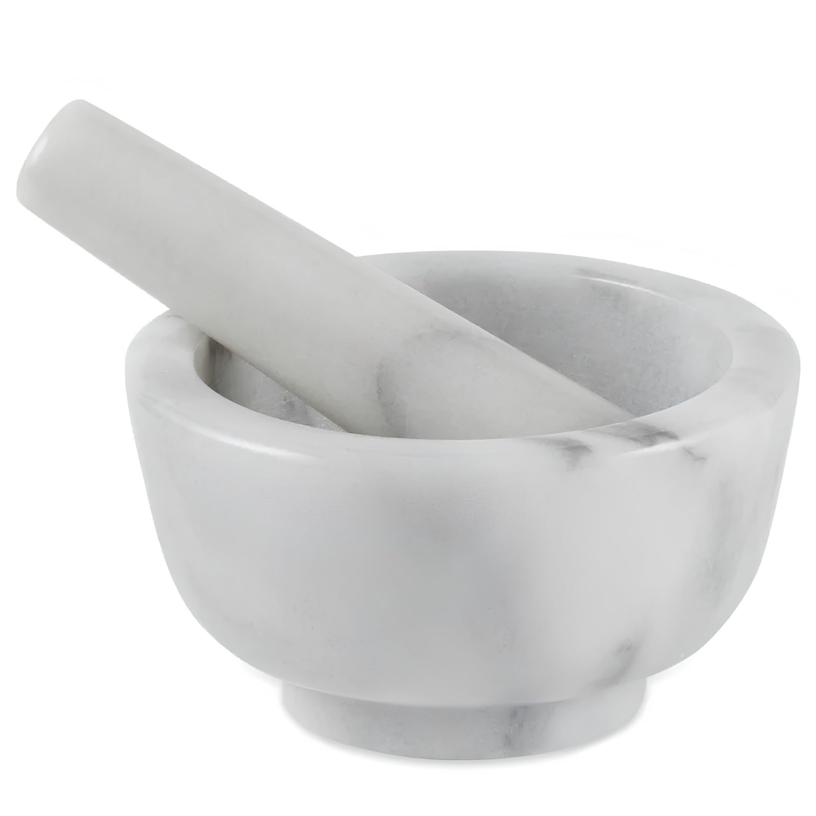 Marble Mortar & Pestle - White