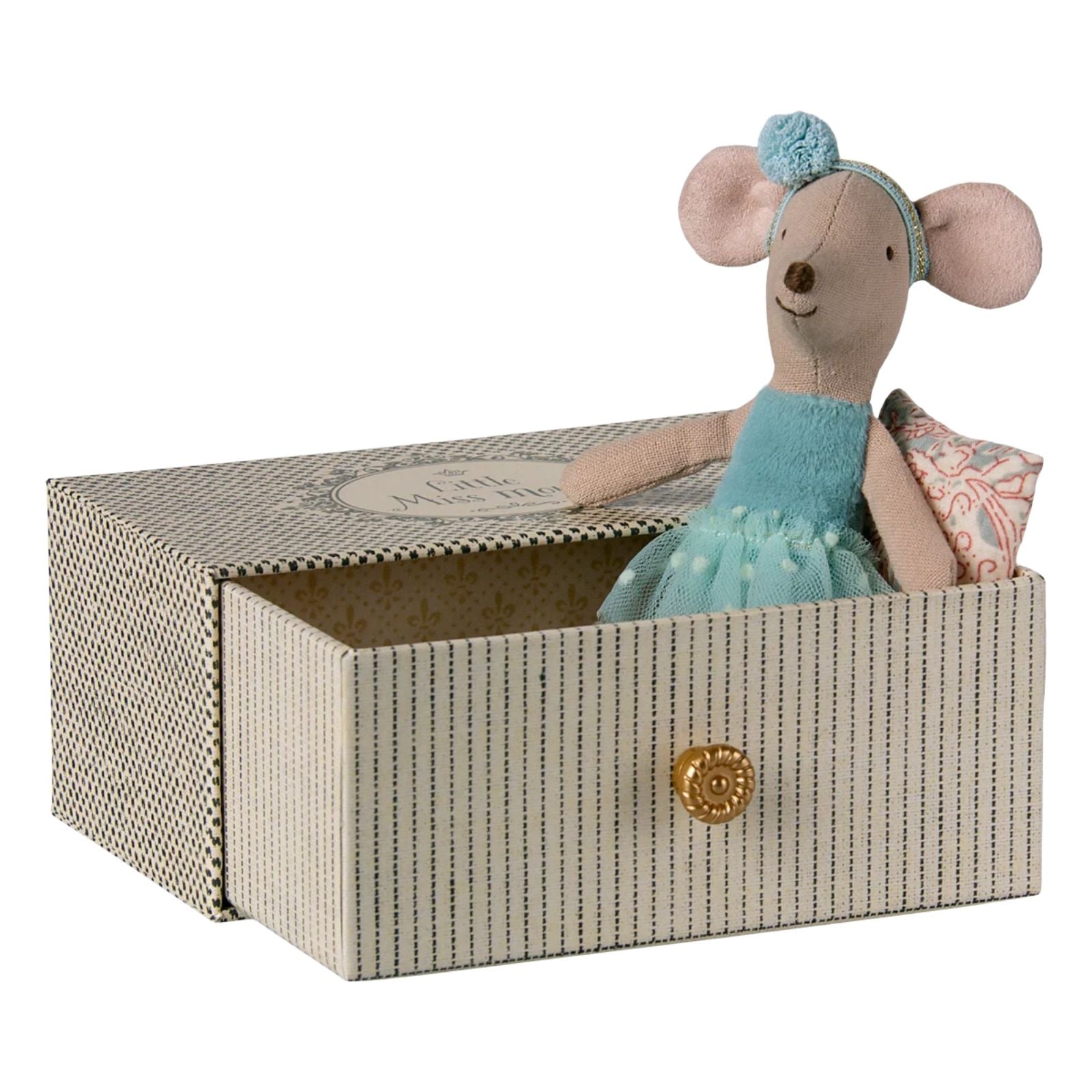 Dance mouse in daybed blue