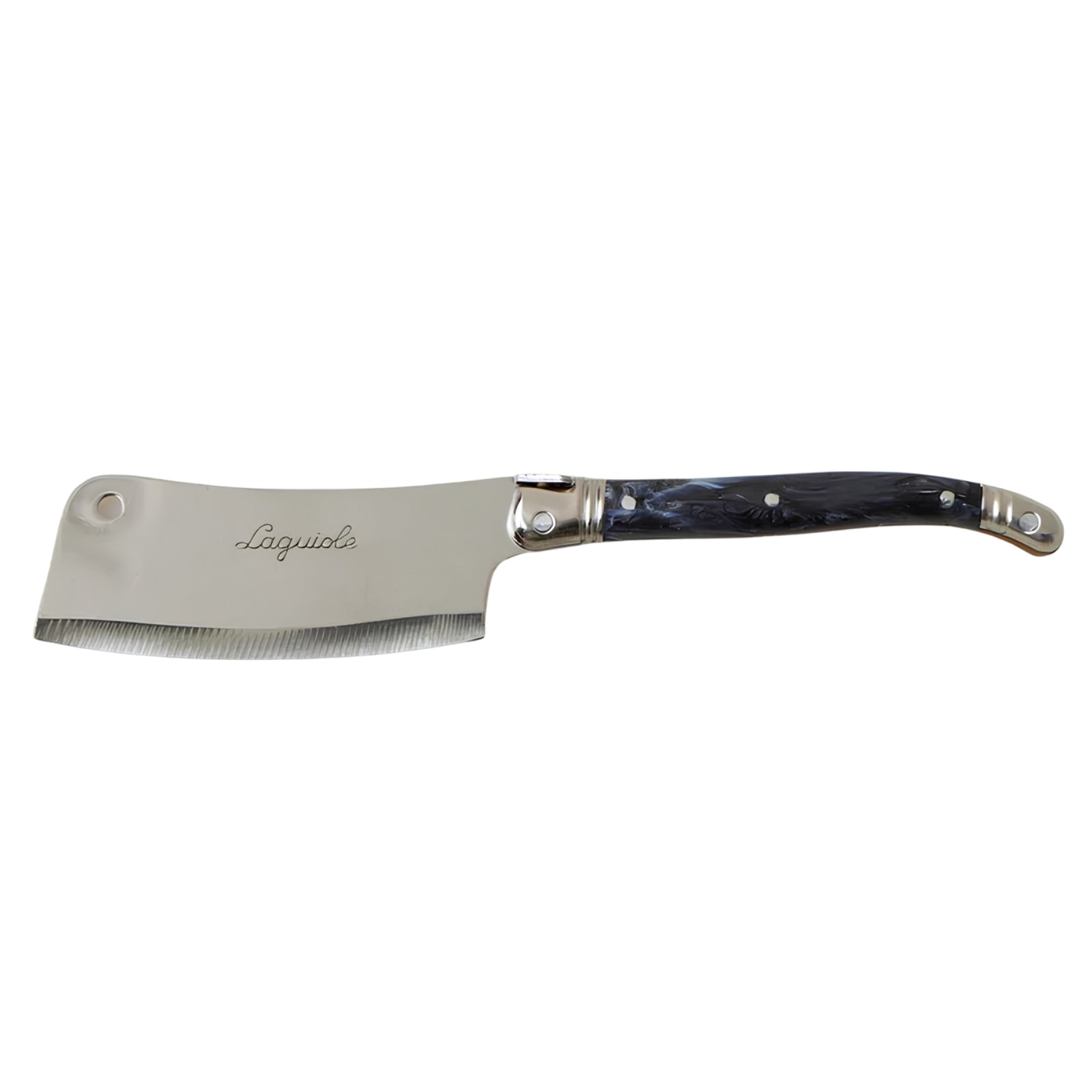 Cheese Cleaver Laguiole, Marble Grey