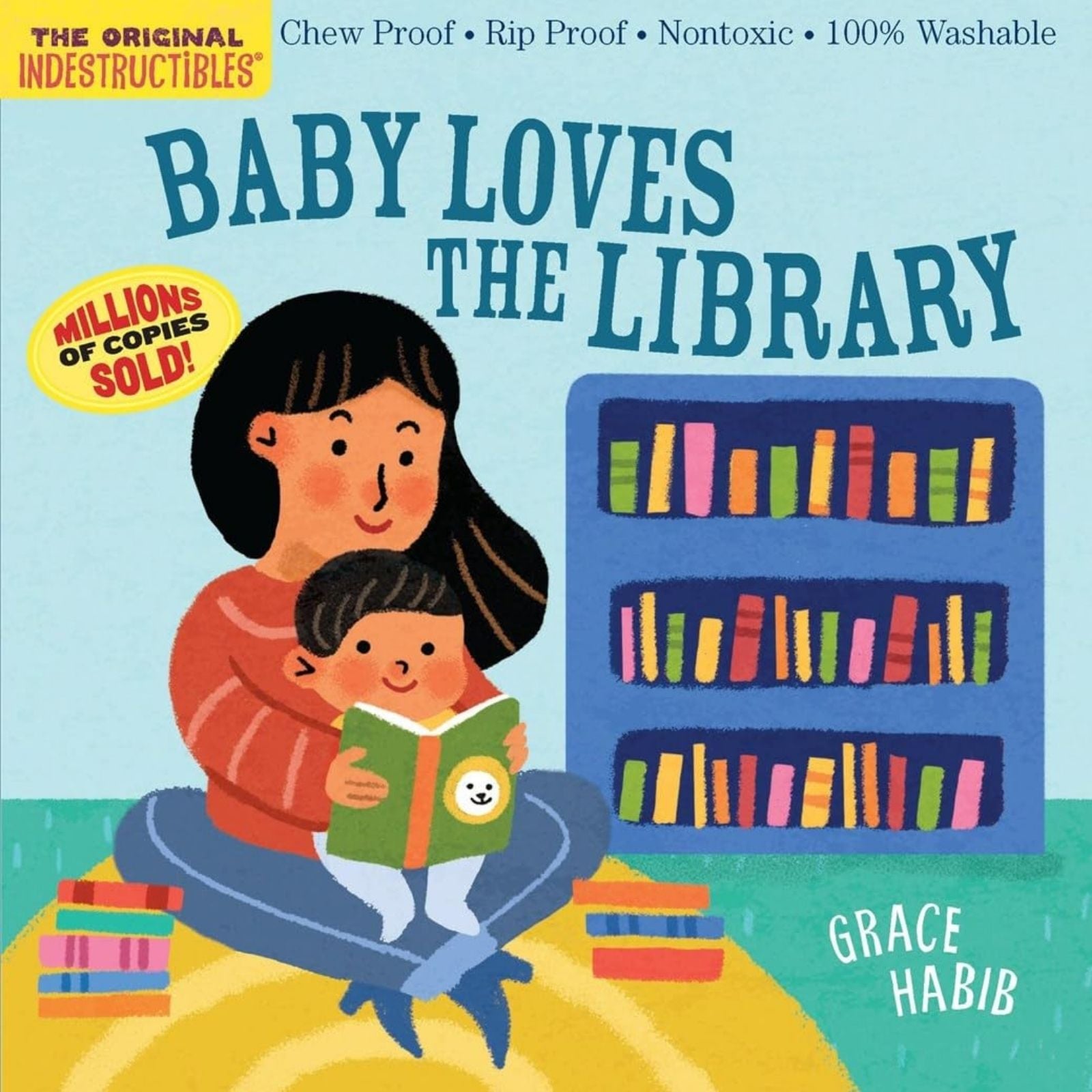 Indestructibles Baby Loves the Library Book
