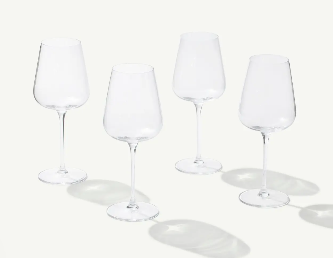 White Wine Glasses - Set of 4