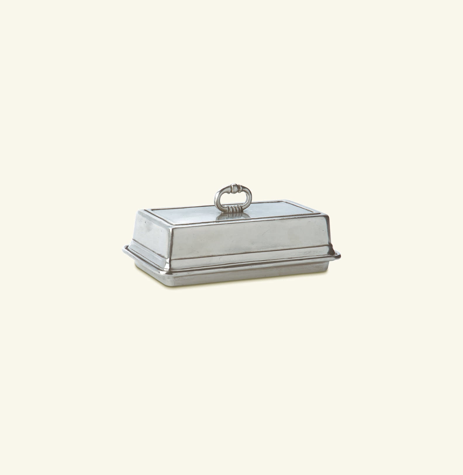 MATCH Pewter Covered Butter Dish