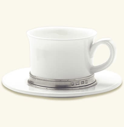 Convivio Cappuccino/Tea Cup with Saucer