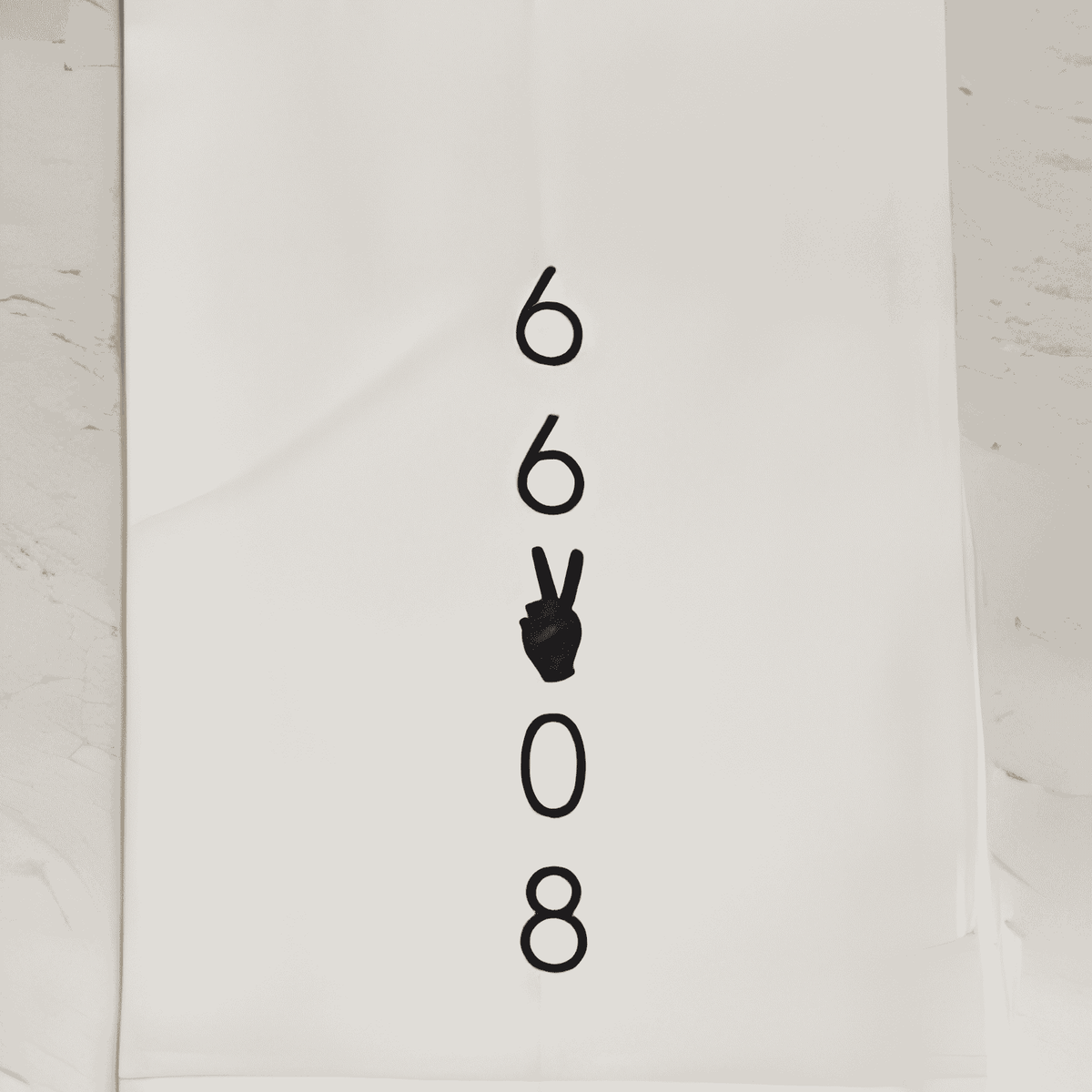 66208 Zip Code Tea Towel