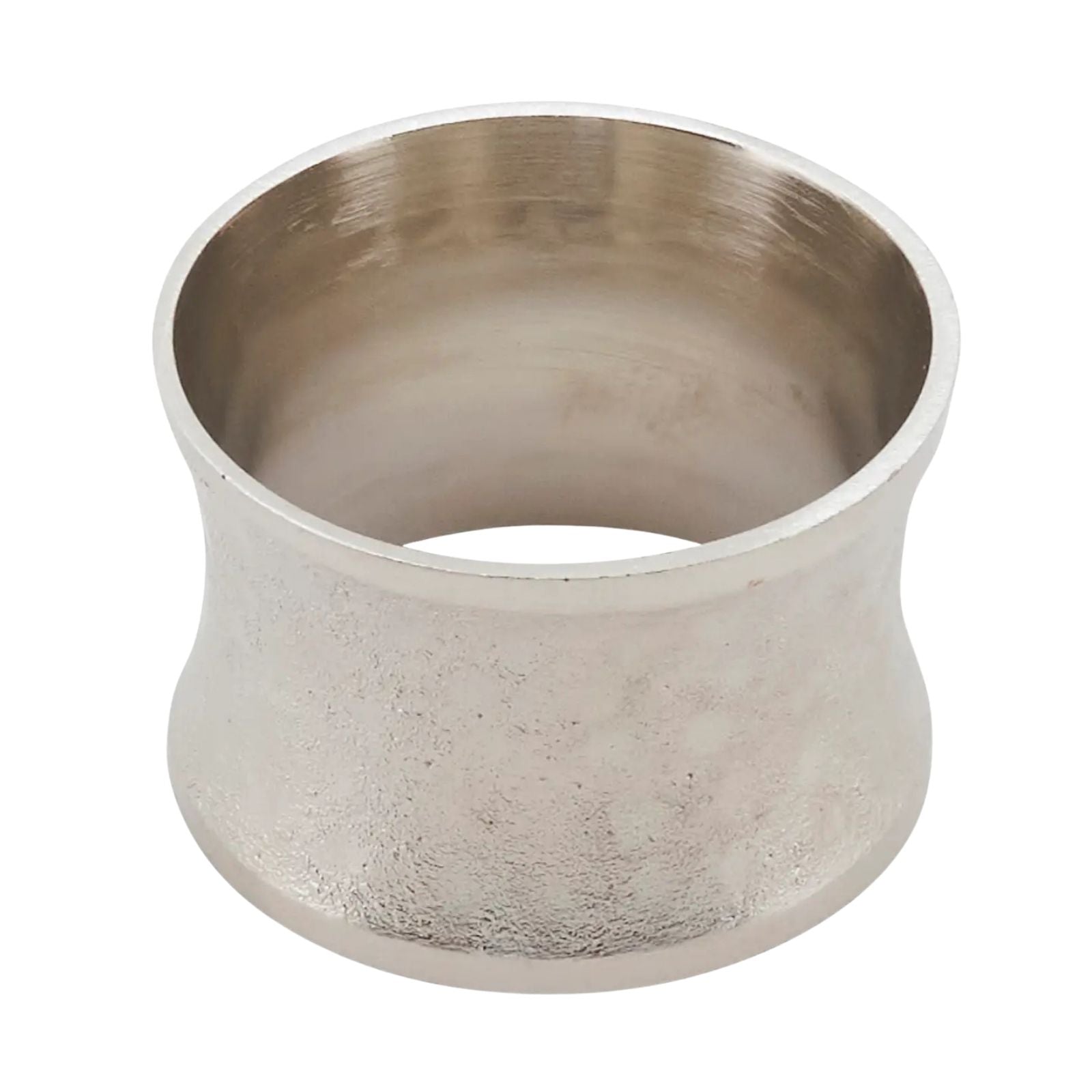 Hammered Napkin Ring - Silver