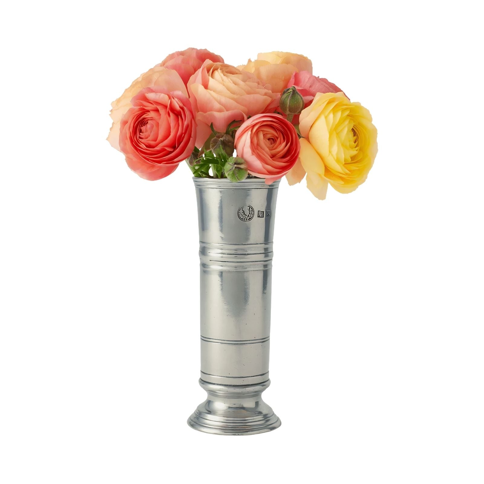 MATCH Pewter Footed Cylinder Vase