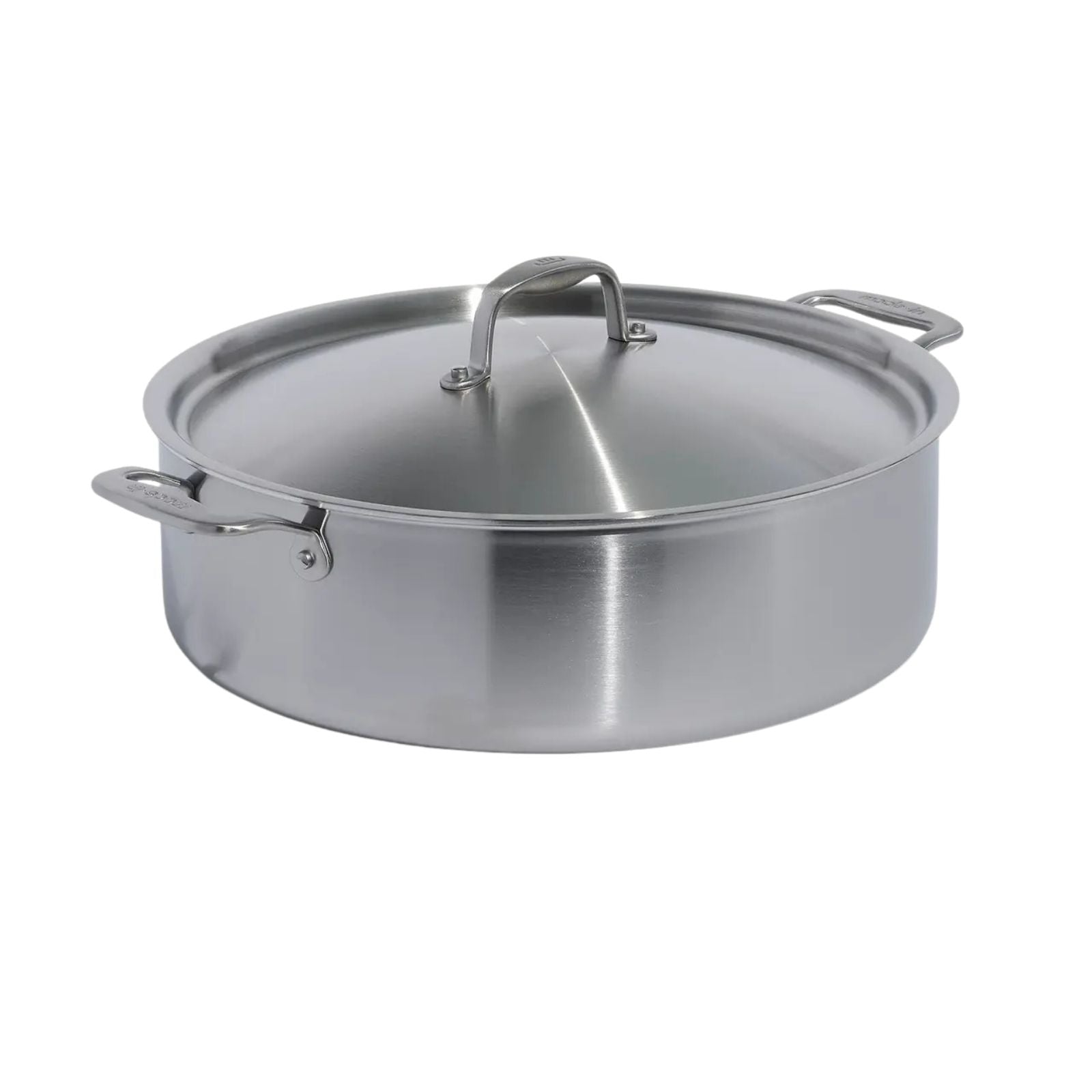 Stainless Clad 10 qt. Rondeau with Lid