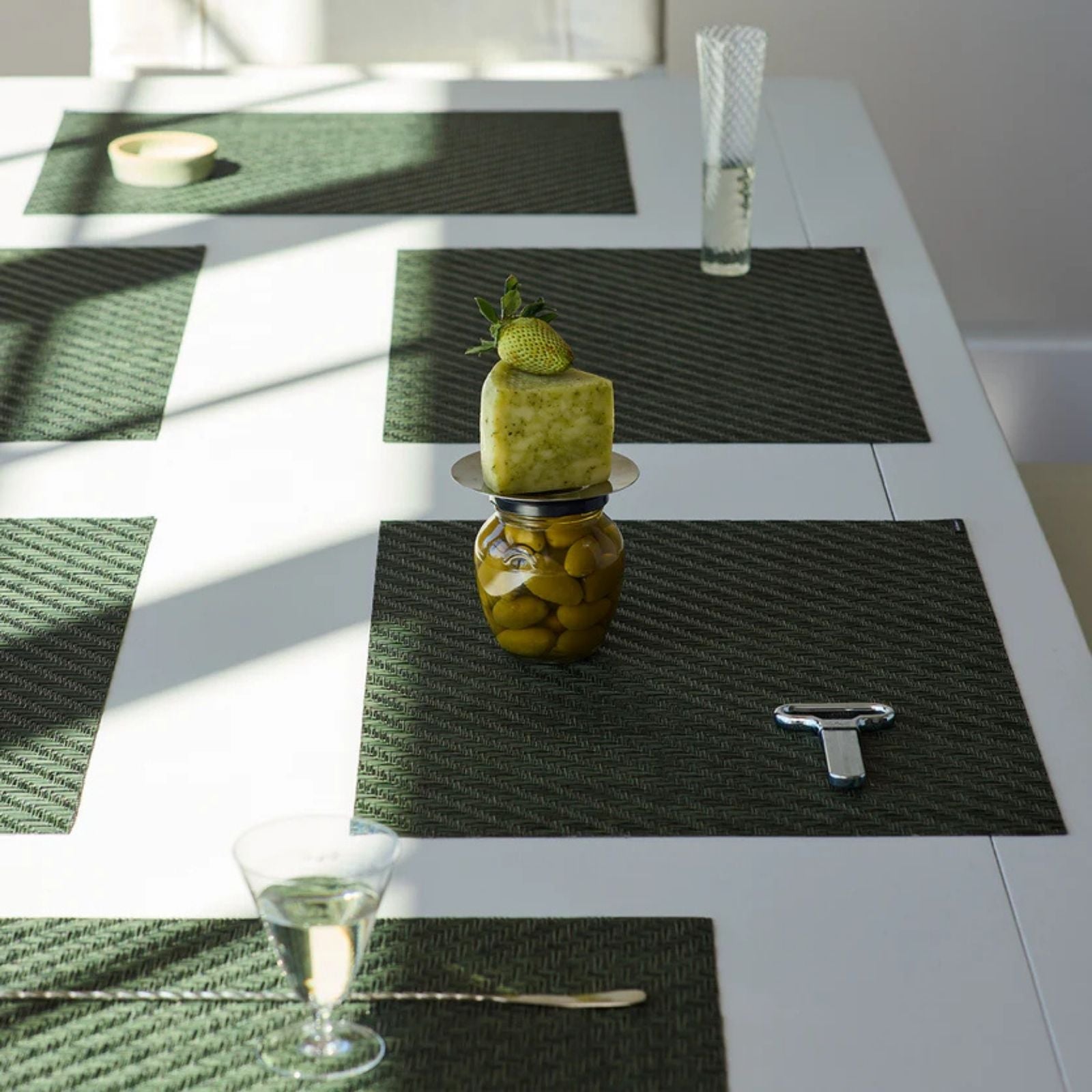 Foxtail Rectangular Placemat - Thyme