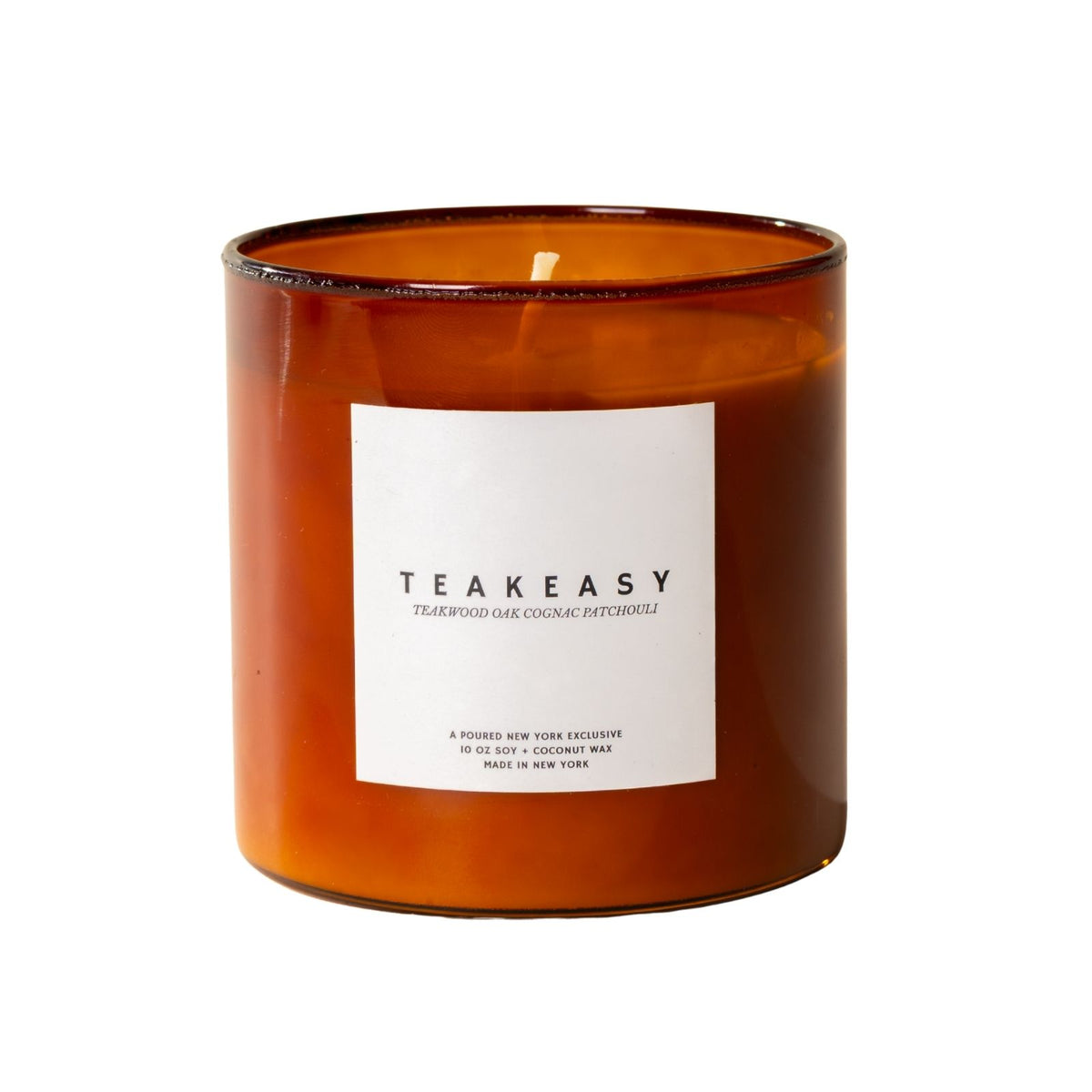 Teakeasy 10 oz Soy + Coconut Wax Candle