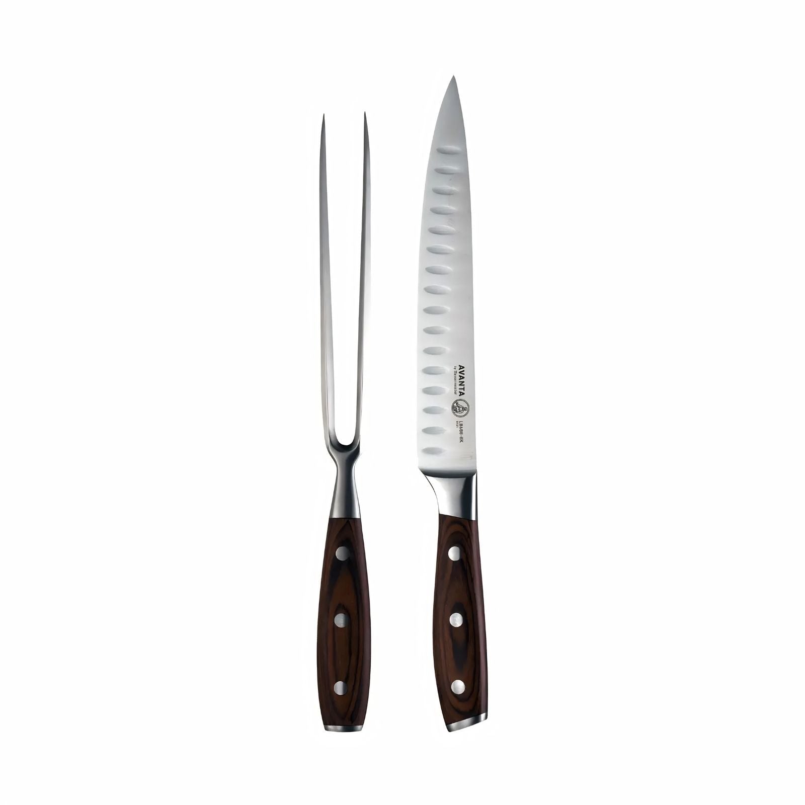 Avanta Pakkawood Kullens Carving Set - 2 Piece