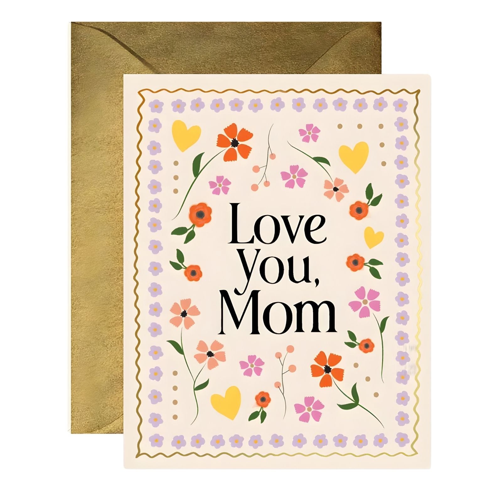 Mosaic Mom Floral Card