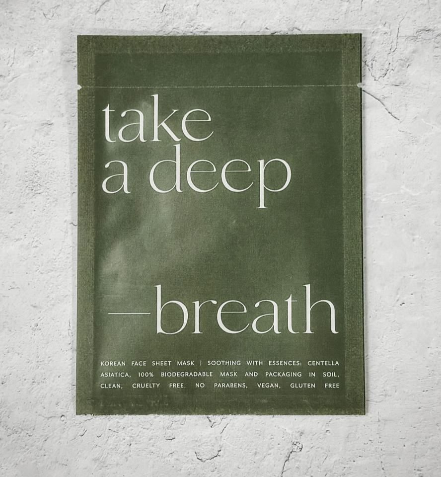 Take a Deep Breath Sheet Mask