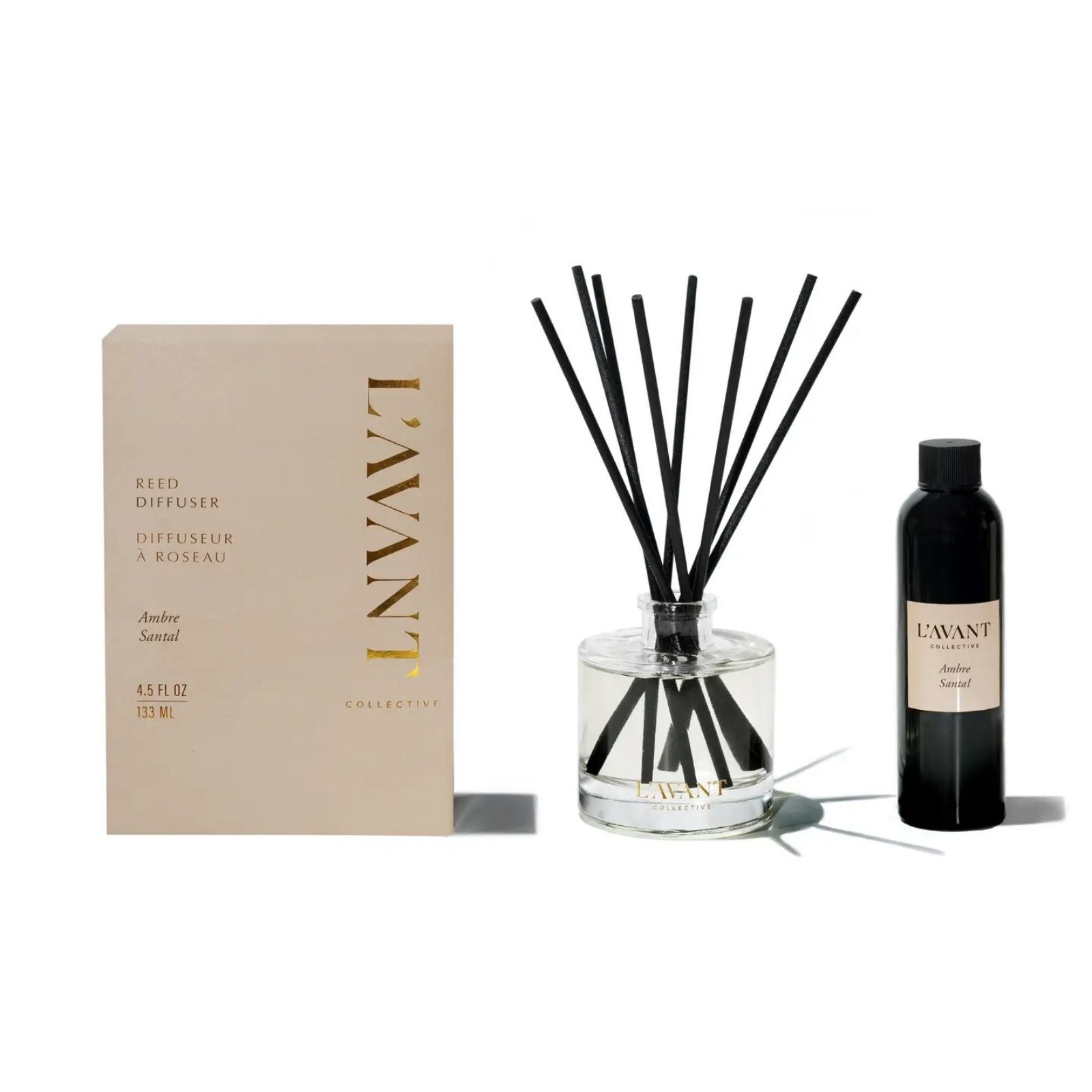 Reed Diffuser - Ambre Santal
