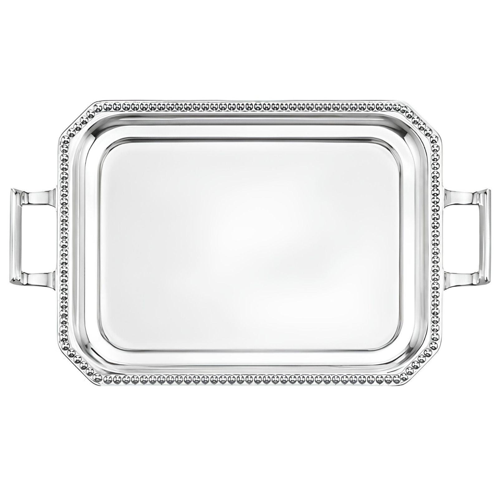 Beaded Handle Tray Large