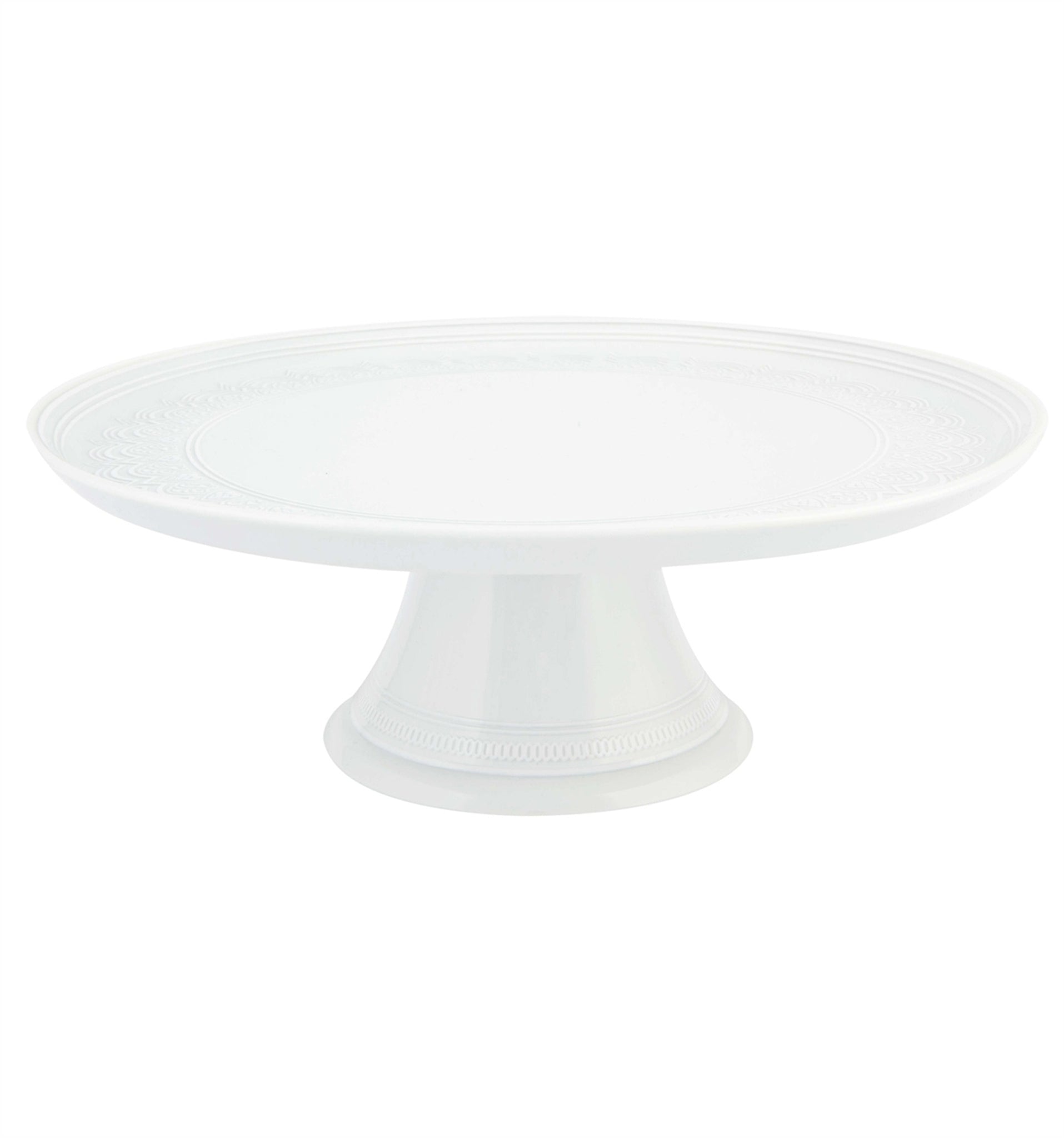 Ornament Footed Cake Platter