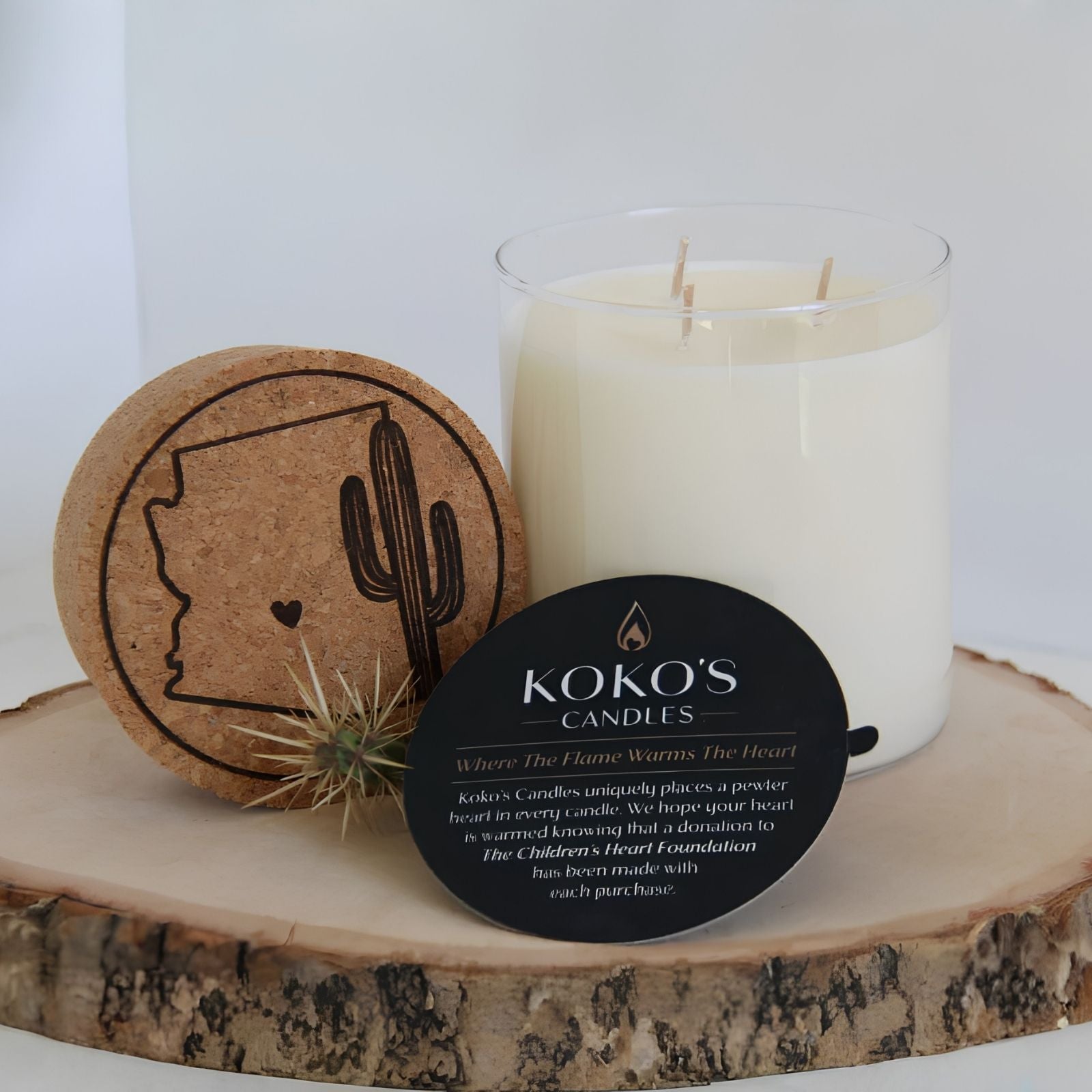 AZ Cactus Flower & Jade Candle