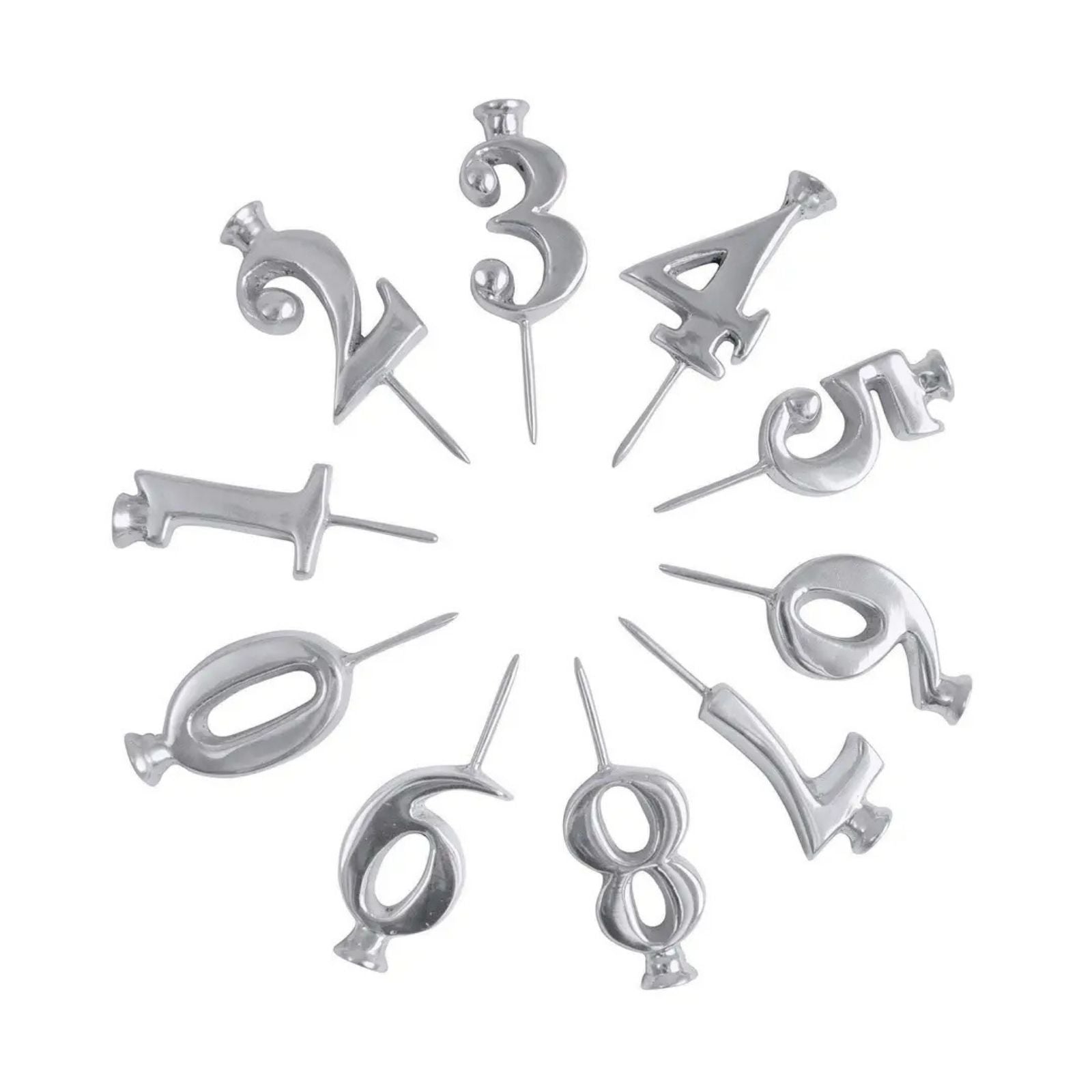 Candle Number Holder Set