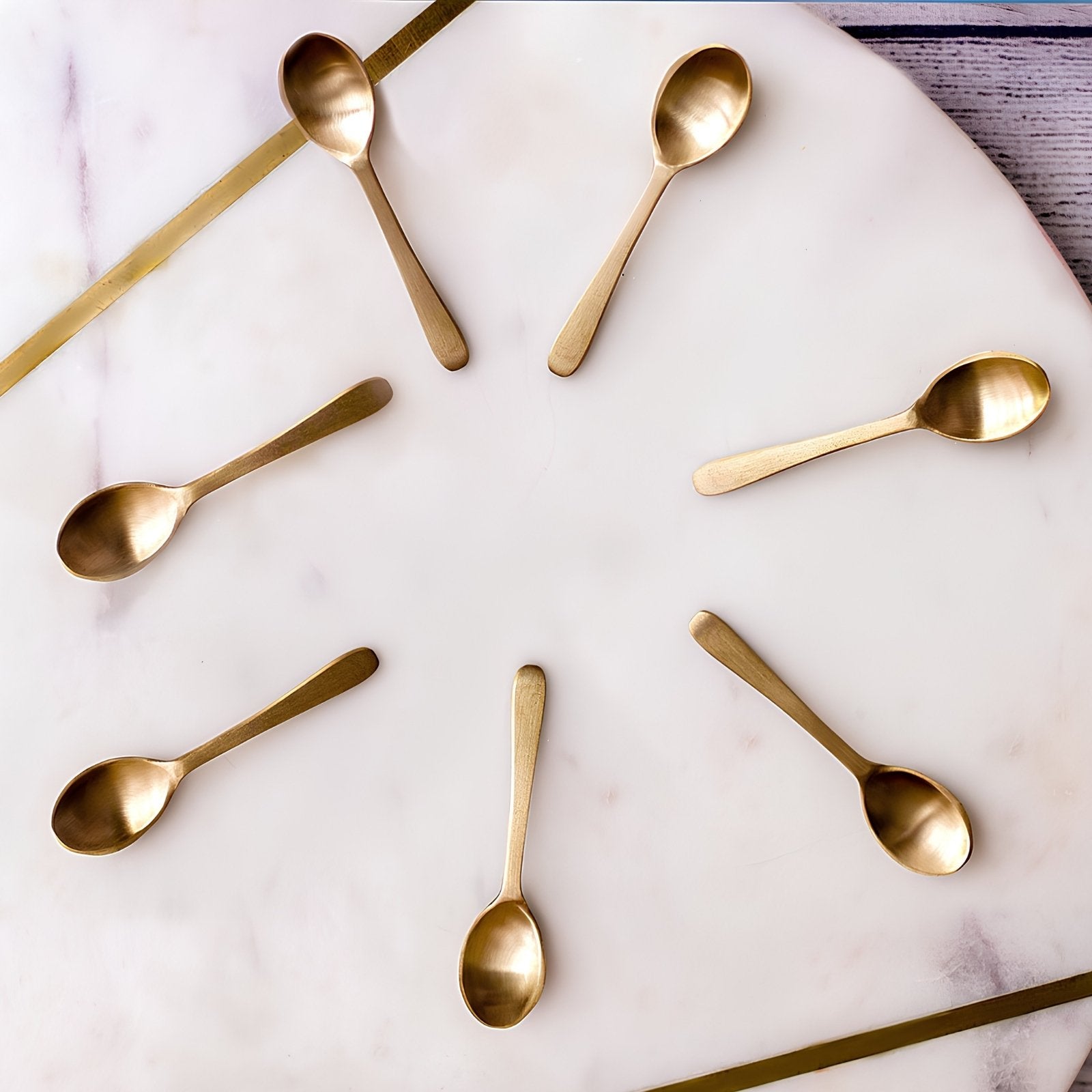 Handmade Artisanal Brass Spoon