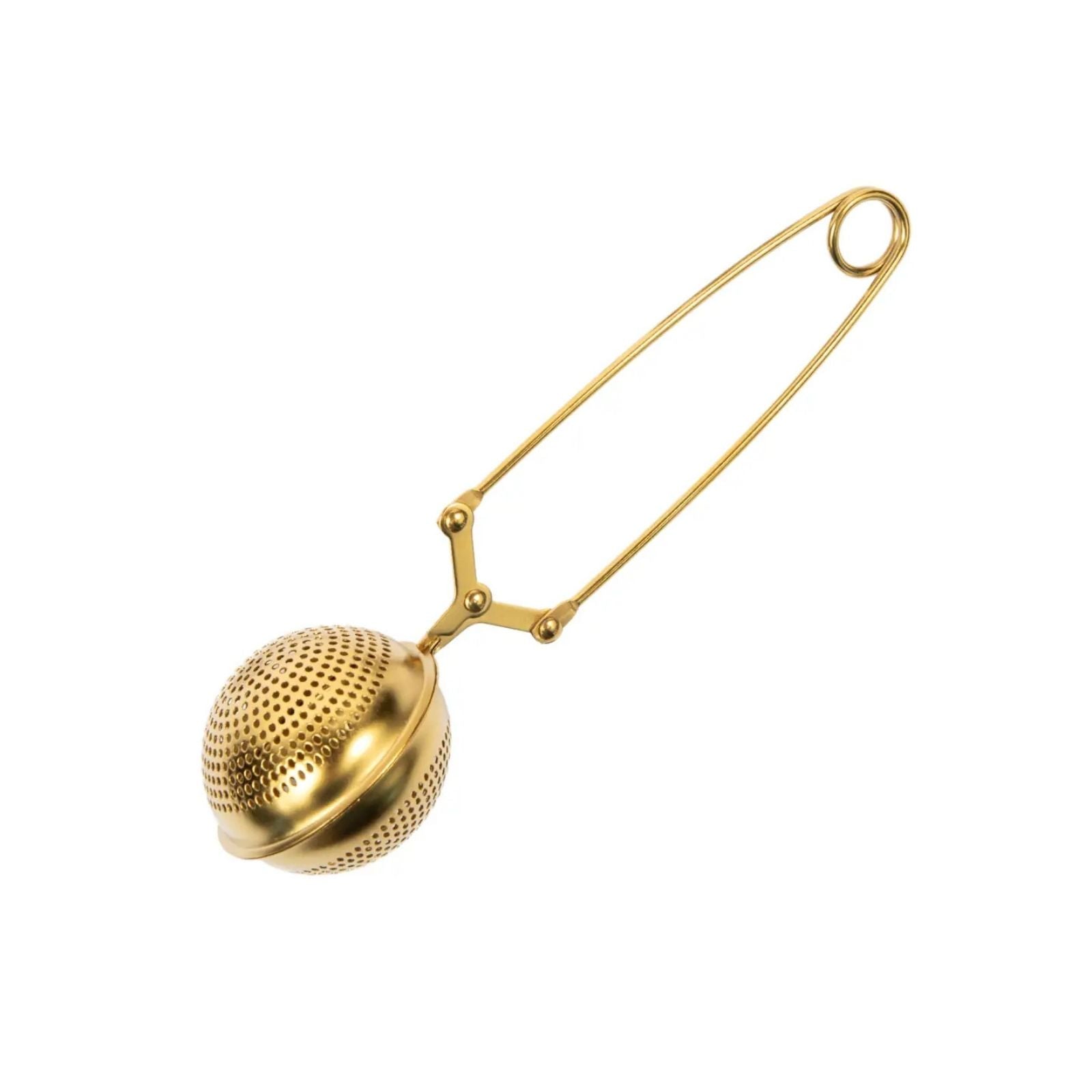 Gold Stainless Steel Tea Steeper