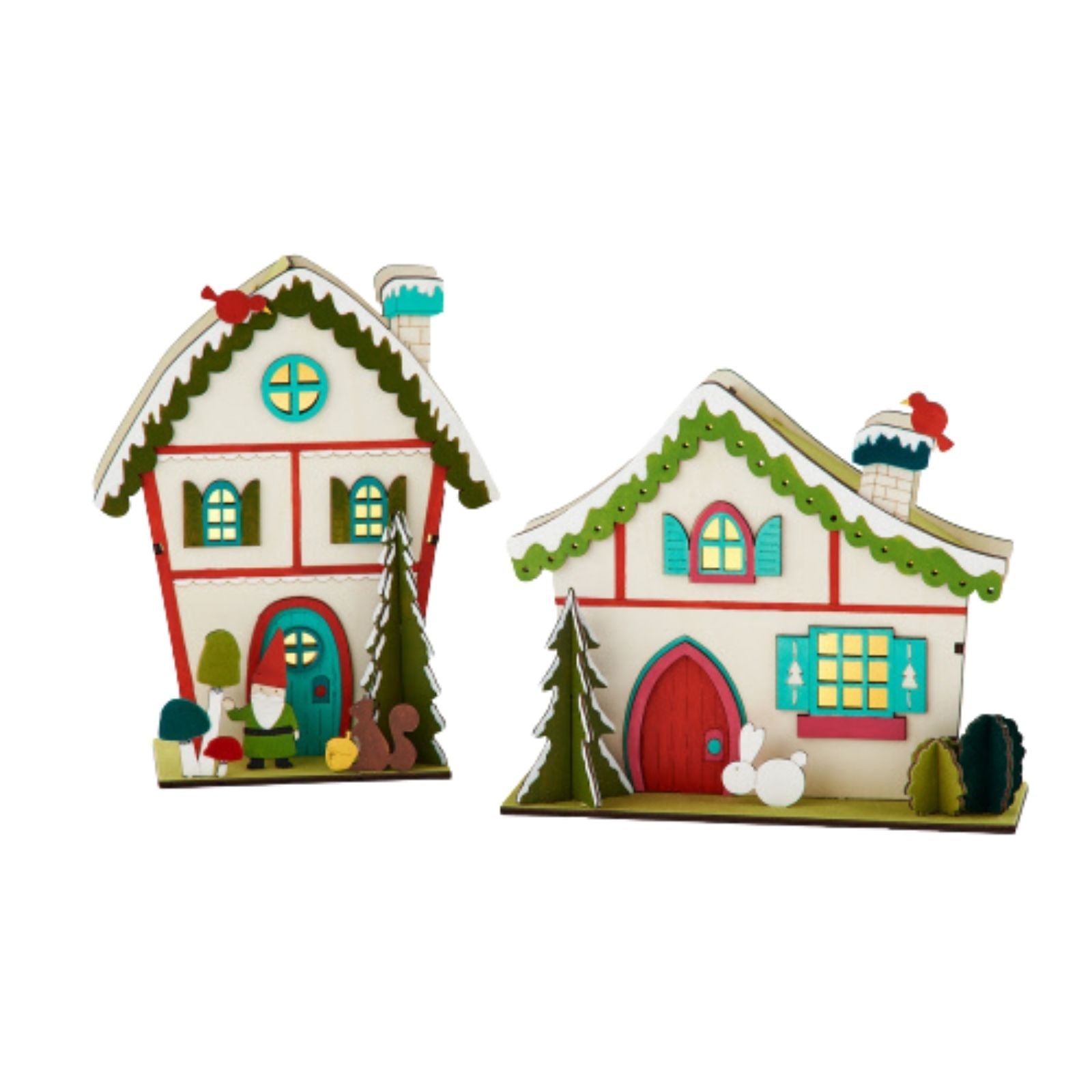 Gnome Houses Set of 2