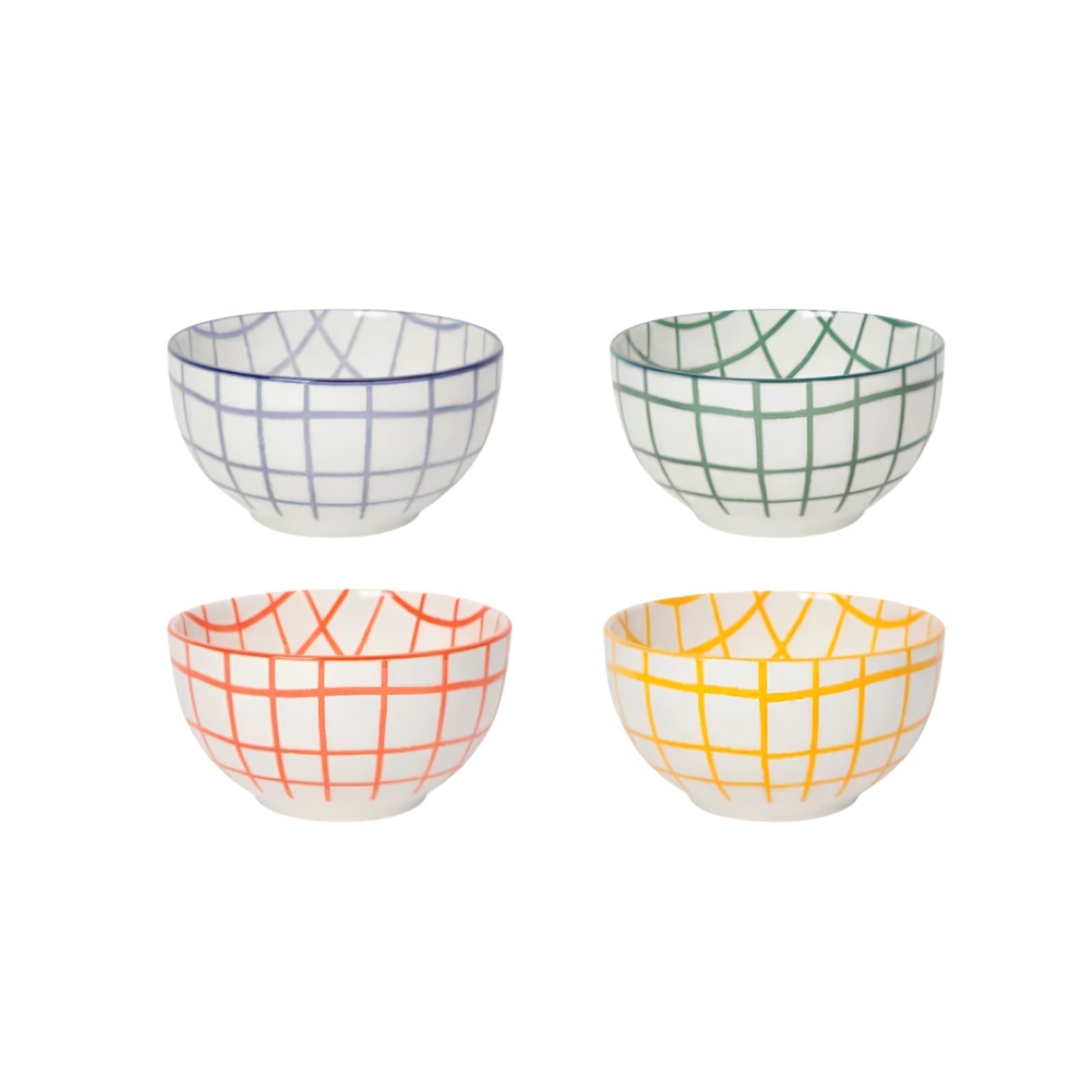 Wobbly Check Bowl