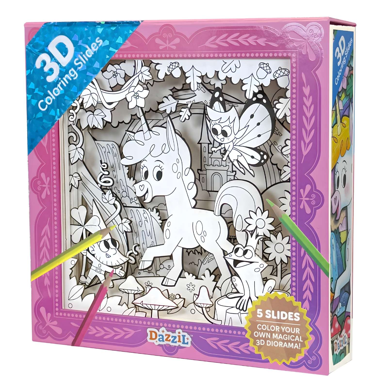 3D Coloring - Unicorn