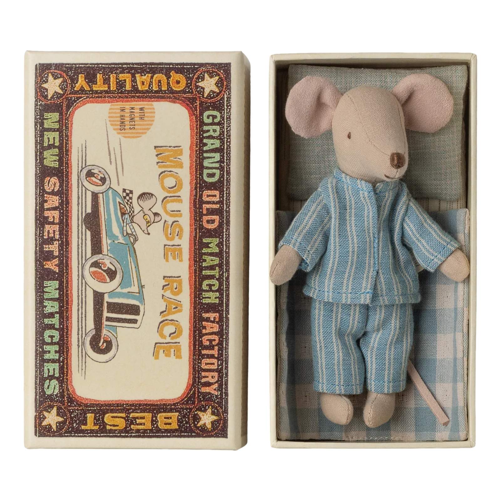 Big brother mouse in matchbox