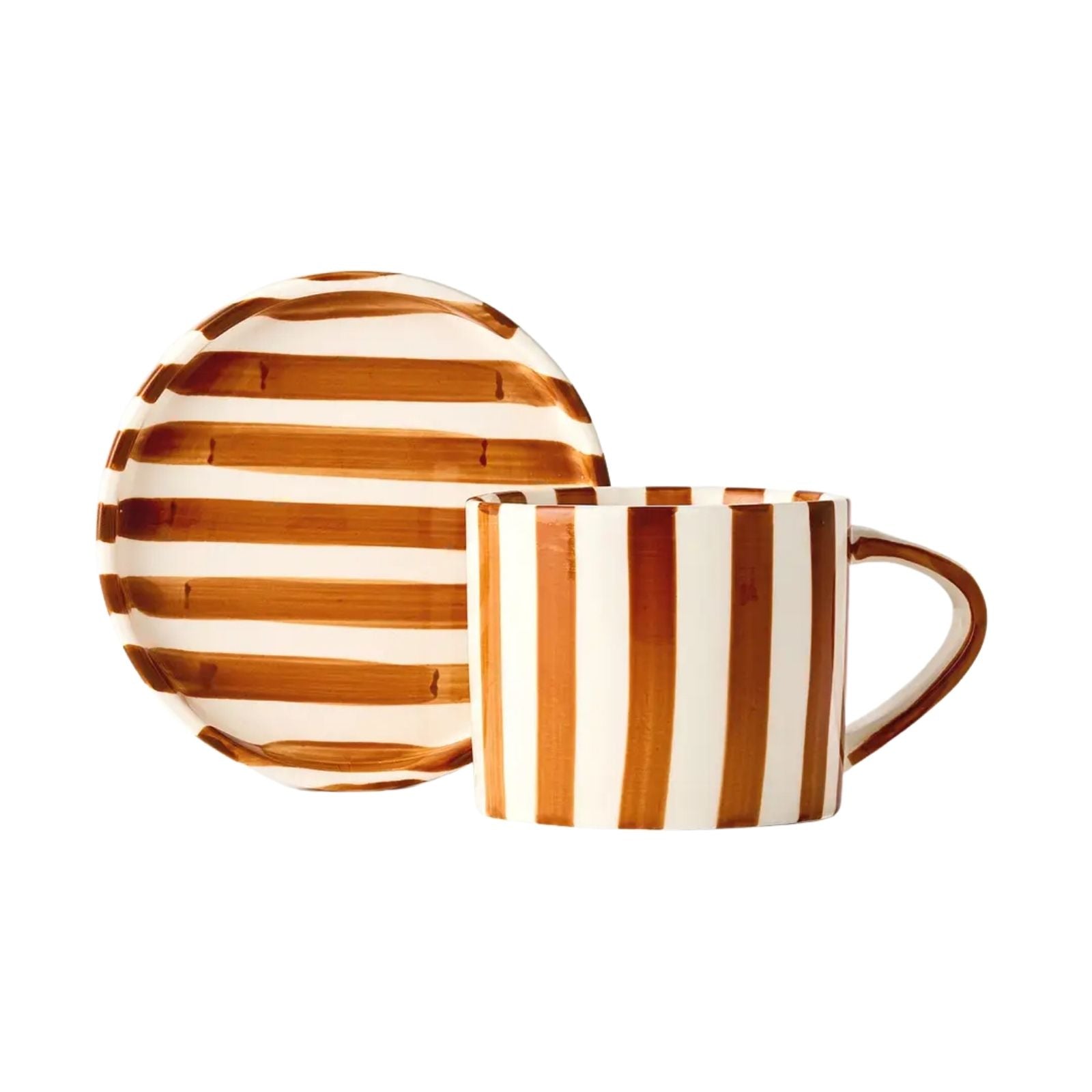 Tratto Cup and Saucer - Honey