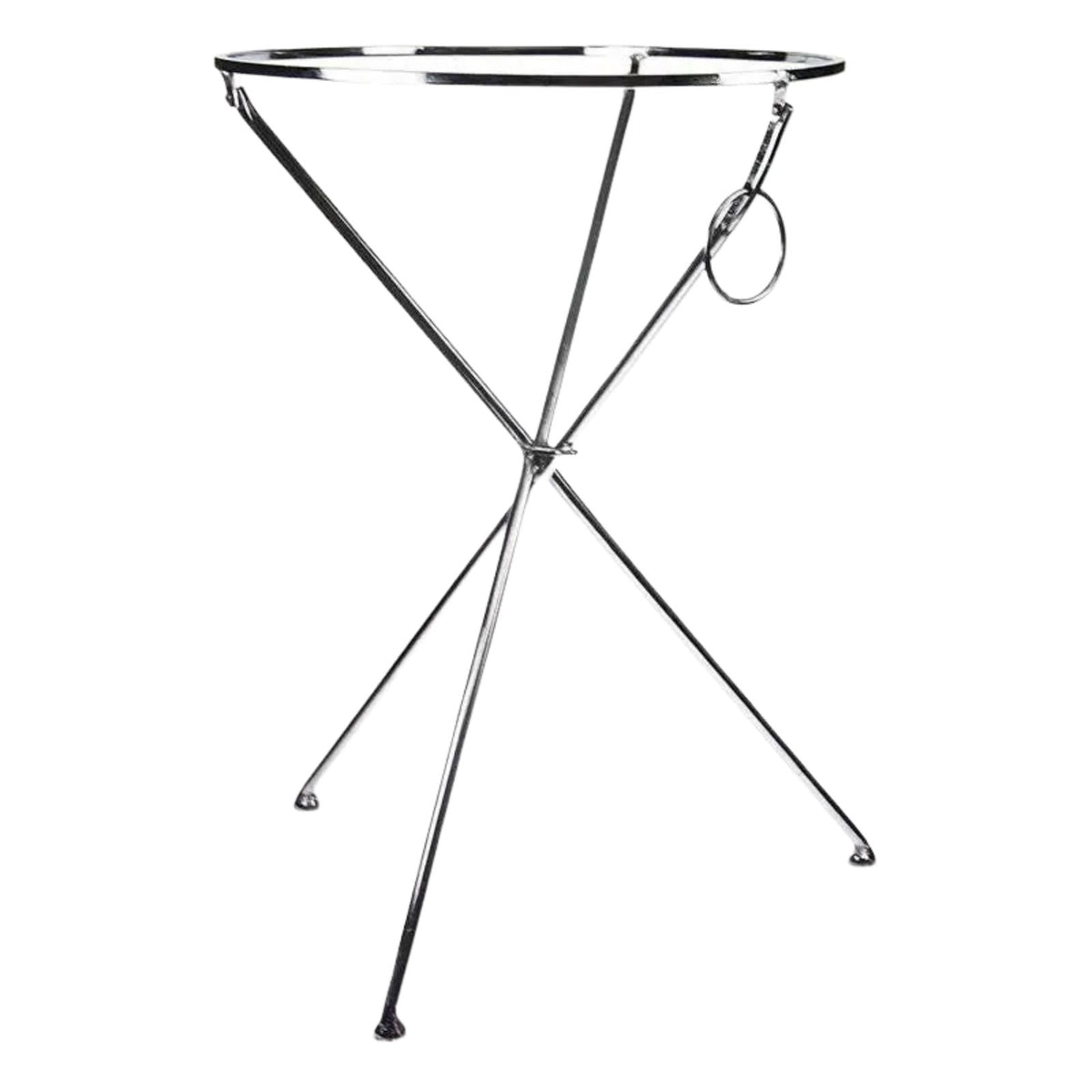 Folding Table Base for Large Trays and Basins