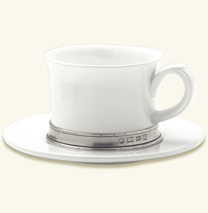 Convivio Cappuccino/Tea Cup with Saucer