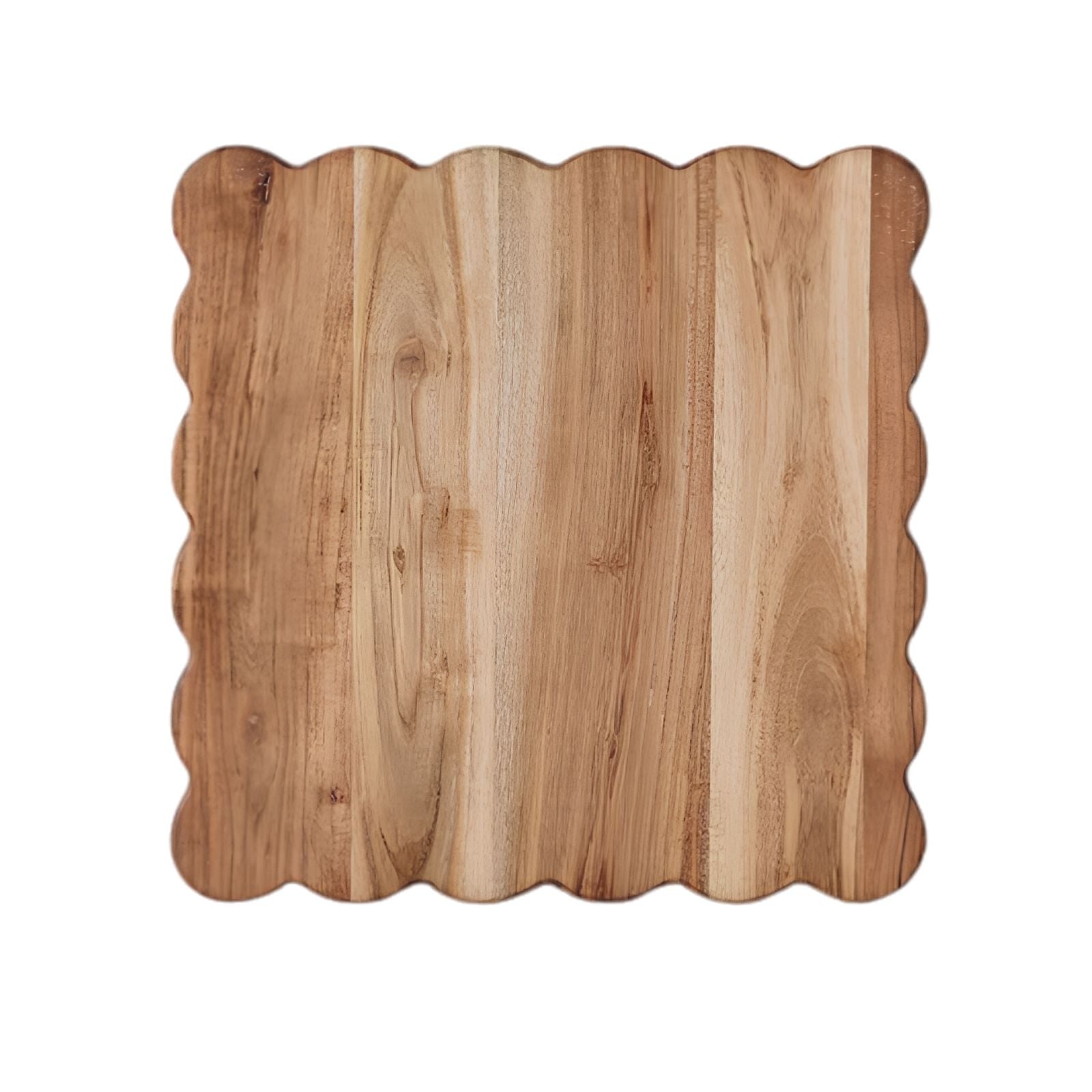 Medium Square Scalloped Cutting Board