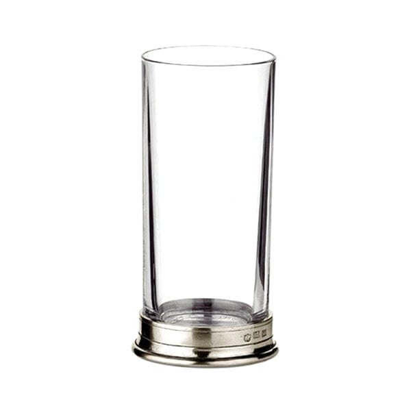 MATCH Pewter Crystal Highball Glass