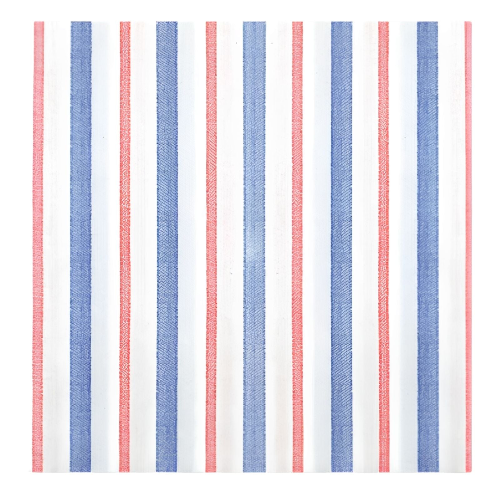 Papersoft Napkin Americana Stripe Dinner 20pk