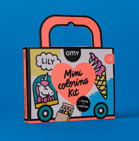 Pocket Coloring Kit - lily