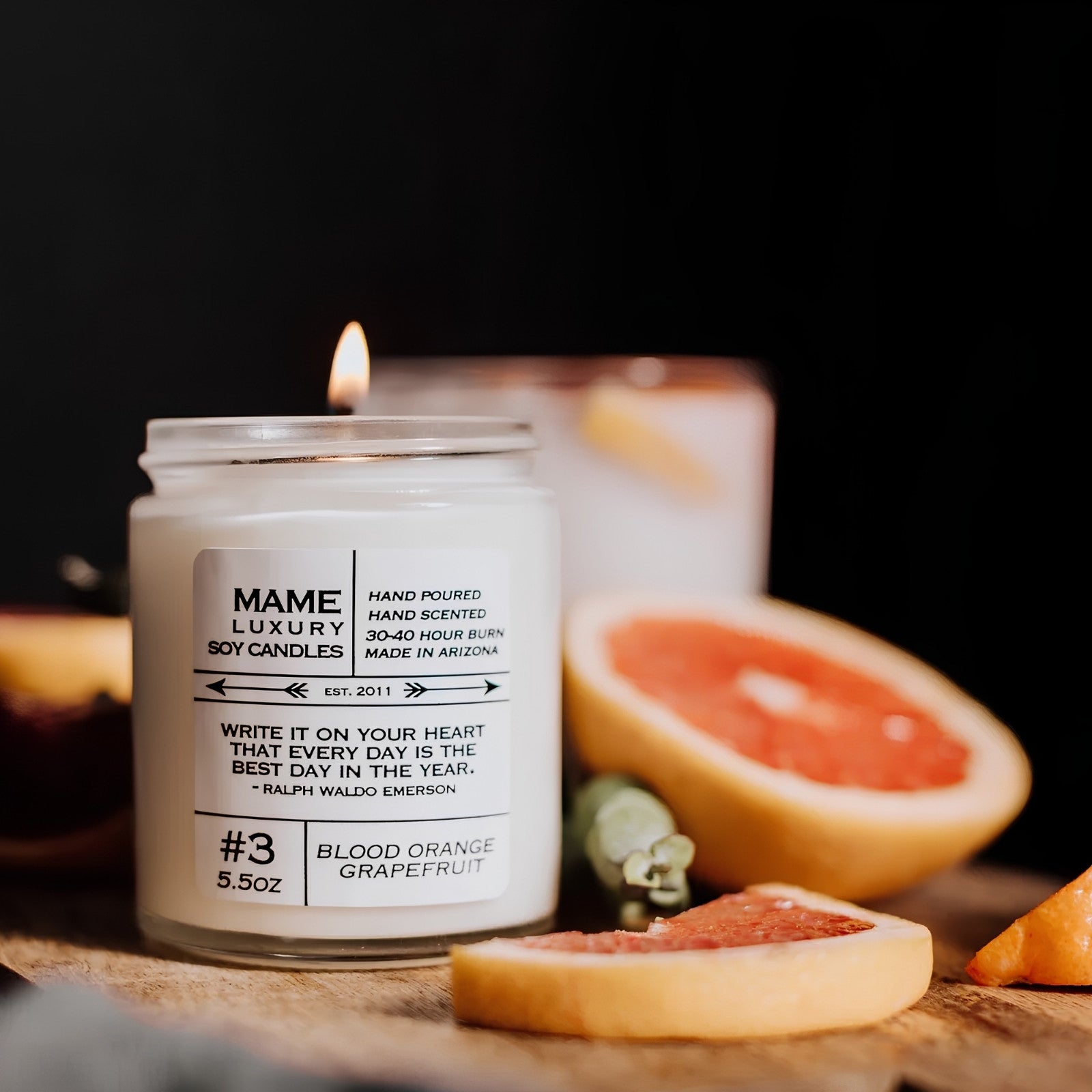#3 Blood Orange Grapefruit Candle