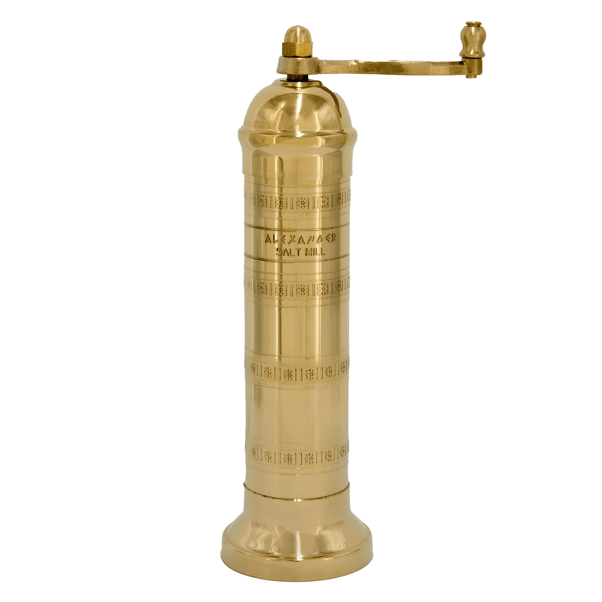 Brass Salt Mill 8"