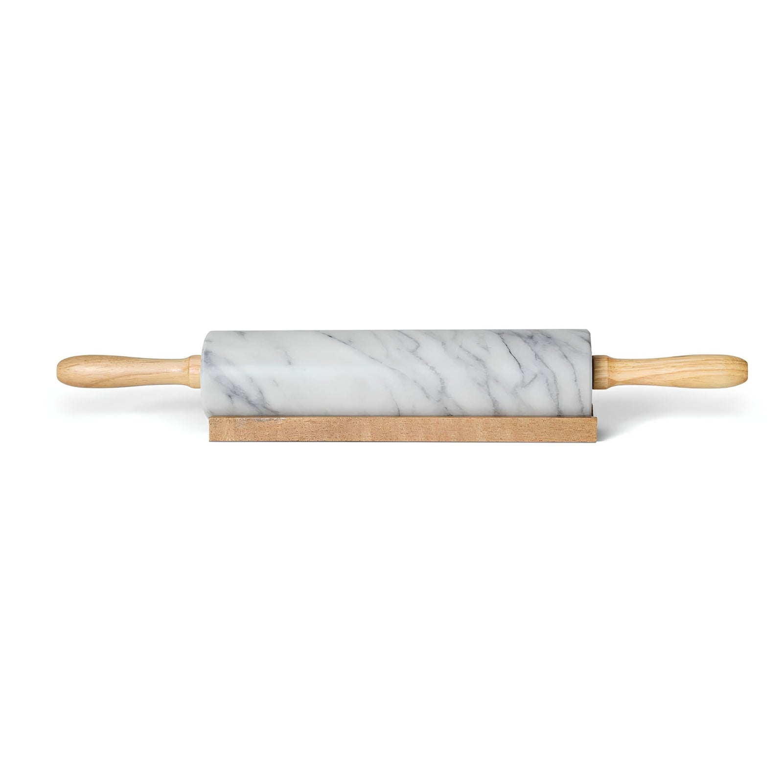 White Marble Rolling Pin