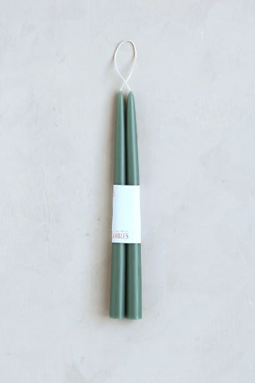 Pair of 12" Taper Candles