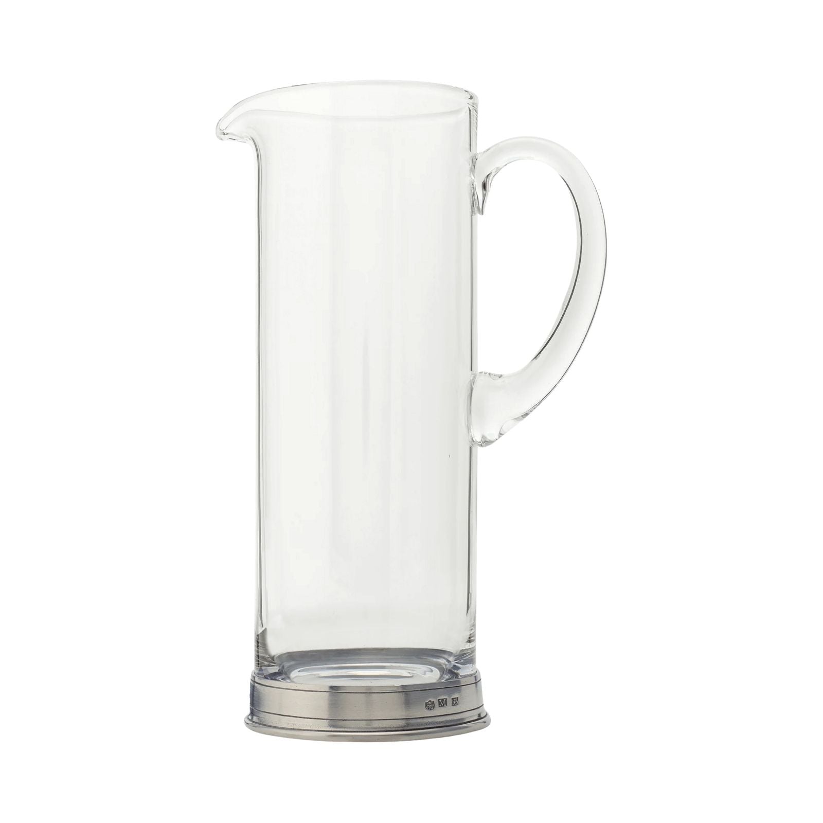 MATCH Pewter Crystal Martini Pitcher