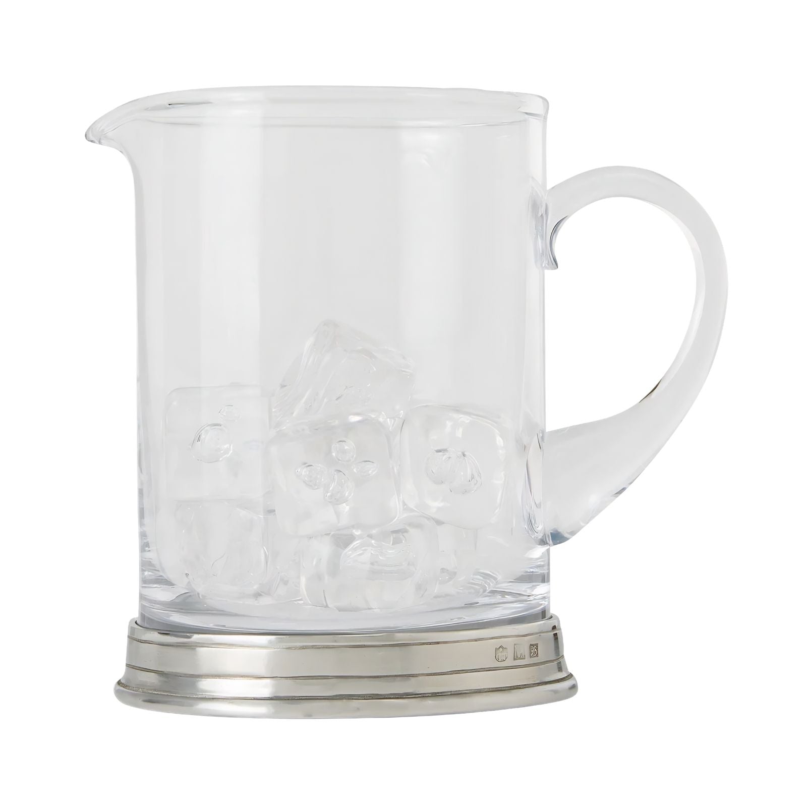 MATCH Pewter Branch Bar Pitcher, Crystal