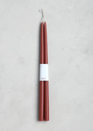 Pair of 18" Taper Candles