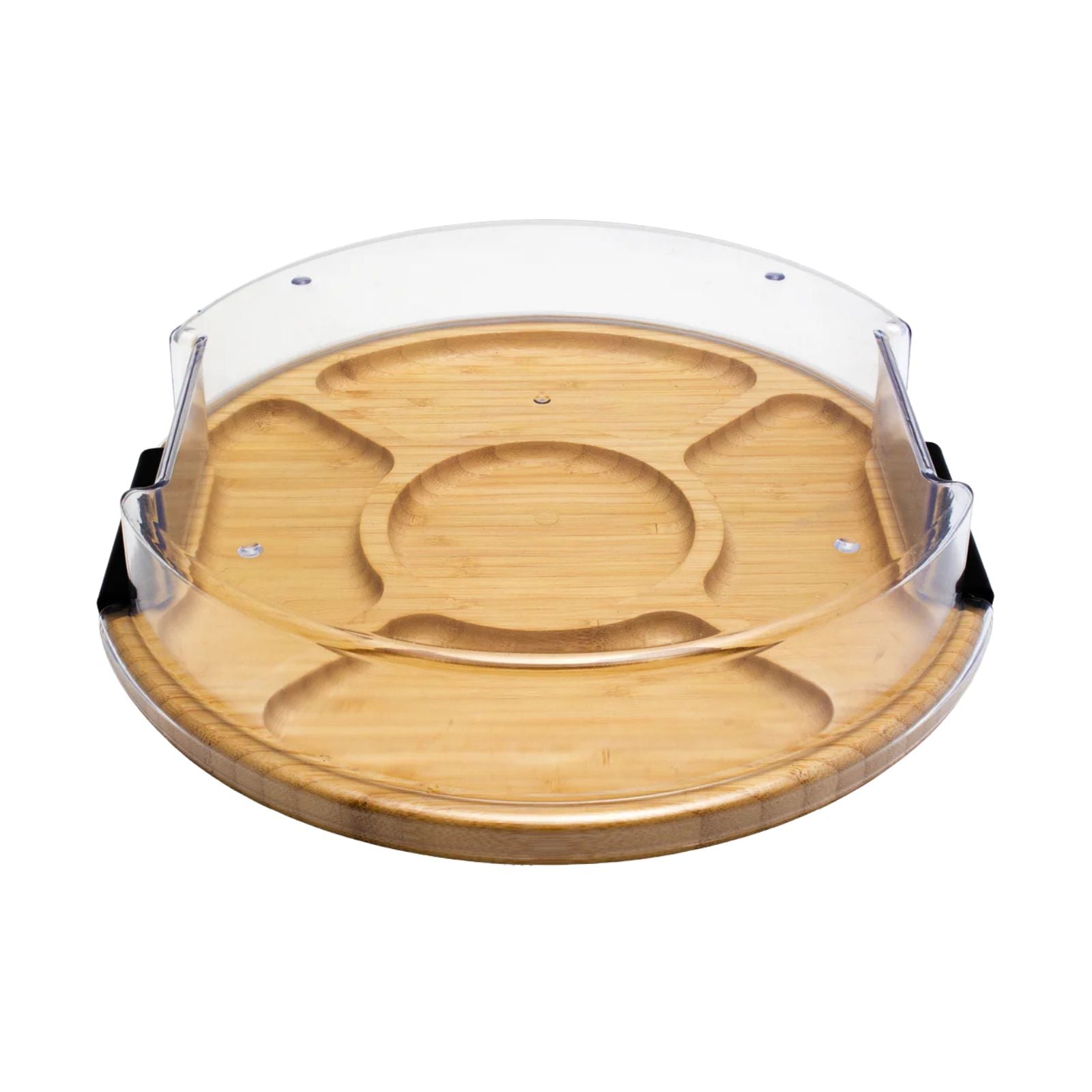 Round Charcuterie Board with Locking Lid