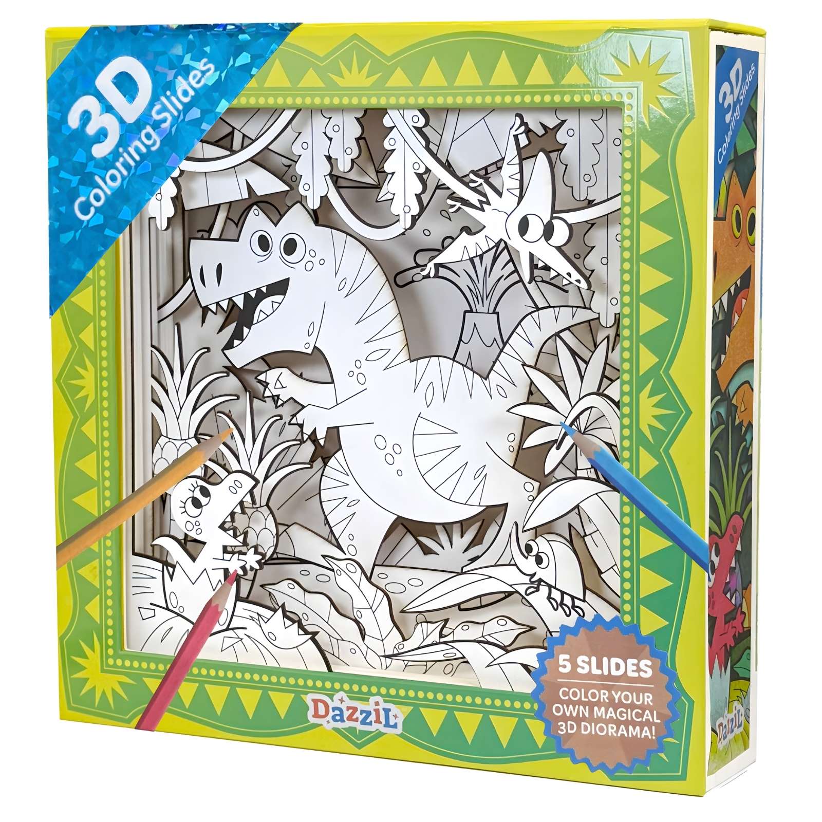 3D Coloring - Dinosaur