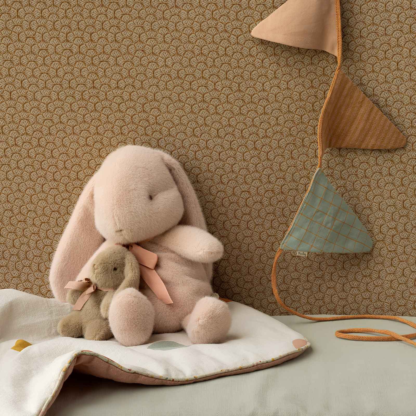 Bunny plush, Small - Powder