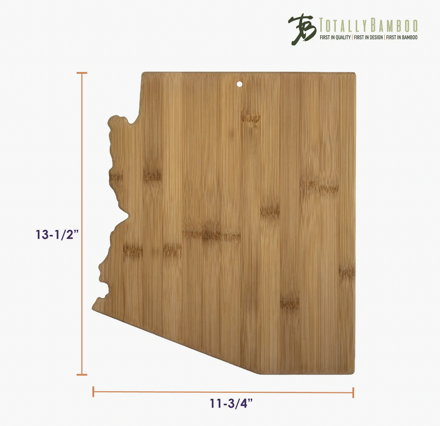AZ Shaped Serving & Cutting Board