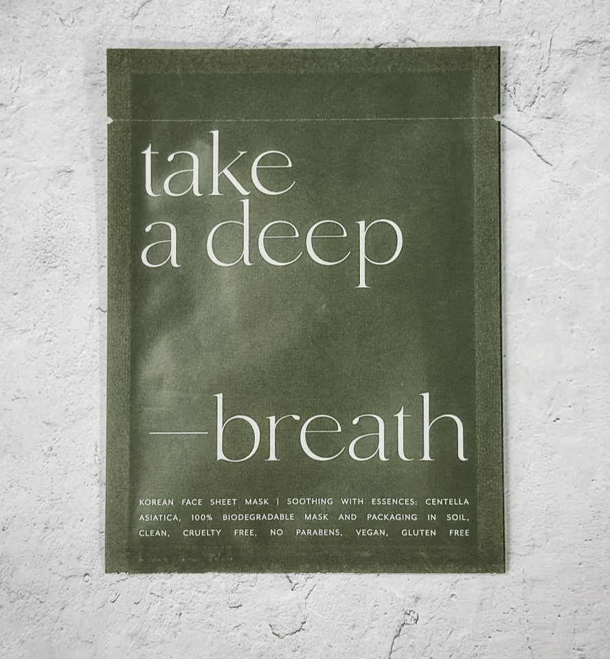 Take a Deep Breath Sheet Mask